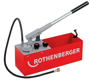 Rothenberger Köşeli Tip Test Pompası-60 Bar